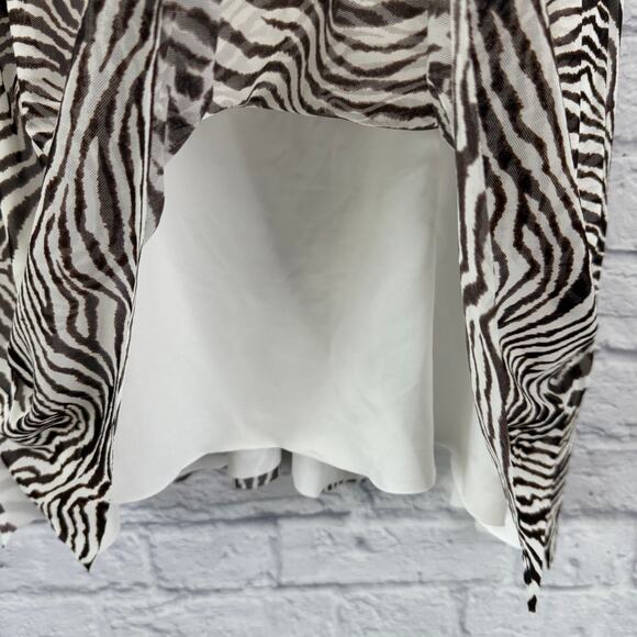 Coco Reef Womens Mesh Underwire Bra Tankini Top Size 38C Animal Stripe New - Picture 4 of 8